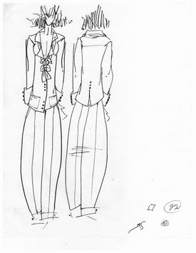 Womens Pants Suit By William Shepherd Designs